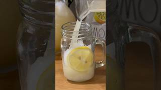 Enhance the flavor of lemonade with fresh ginger #shorts #shortsvideo