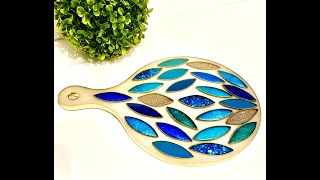 #27 Caribbean Blues Trivet