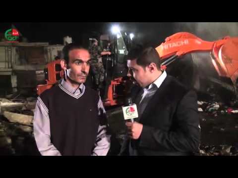 حريق ضخم في سوق شعبي في الوحدات   ولا اصابات   الحقيقة الدولية