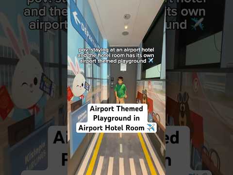 Airport Themed Playground In Airport Hotel Room