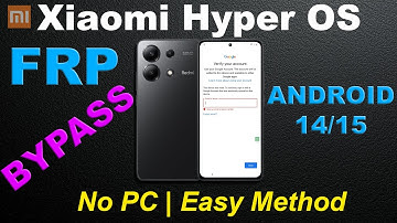 Xiaomi HyperOS Android 14/15 FRP Bypass | Redmi Note 13 | Without PC, Fast & Easy