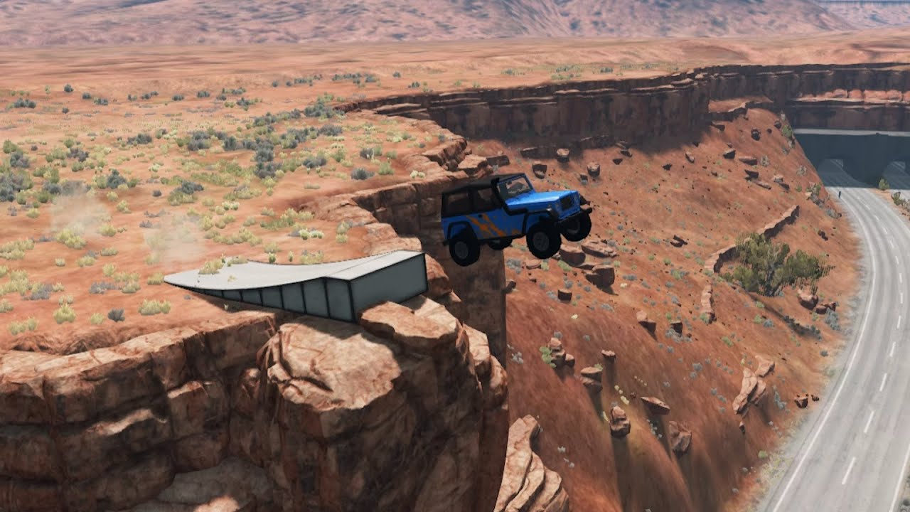 BeamNG Drive - Epic moment crash