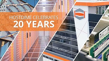 HostDime Celebrates 20 Years!