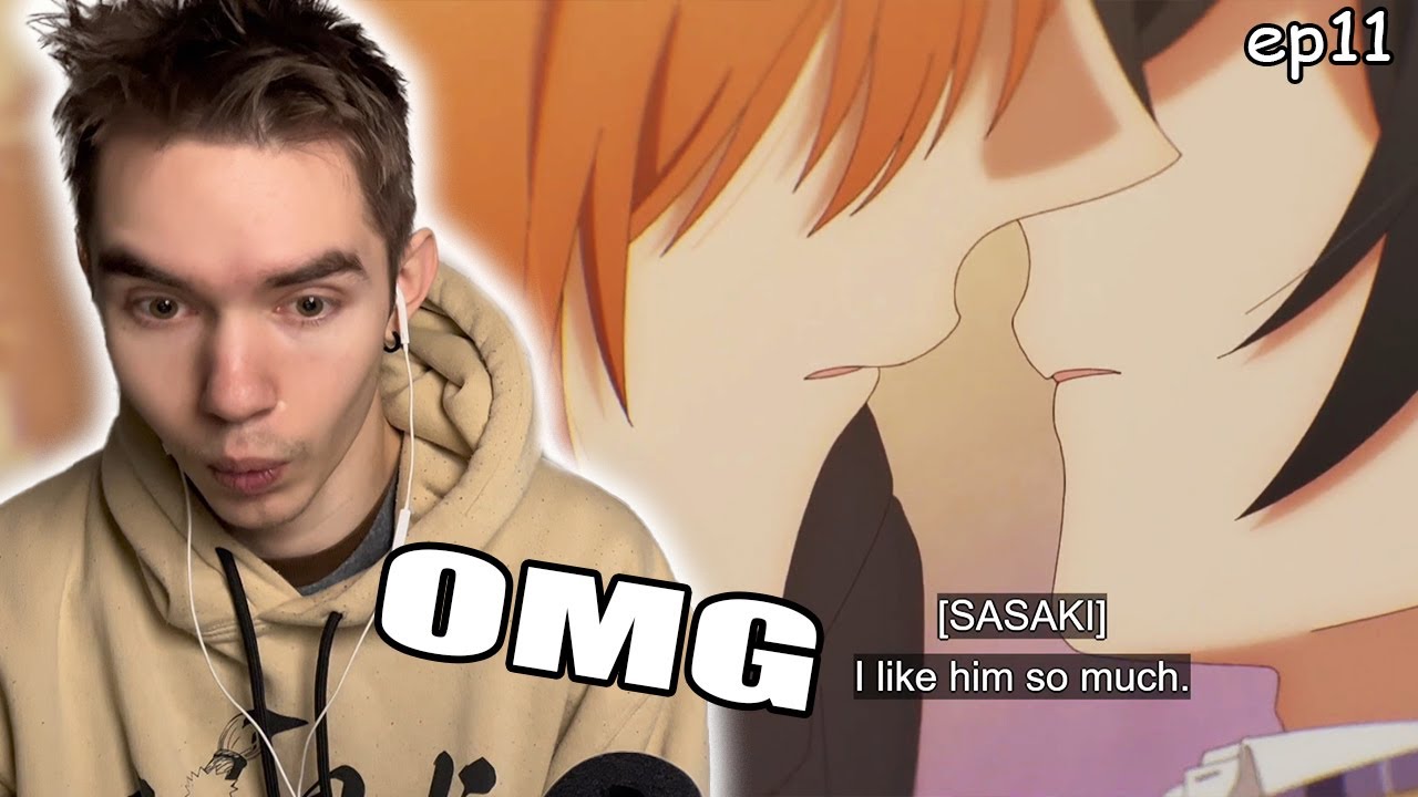 Did They Finally Kiss?!!!!! Sasaki To Miyano Reaction 11