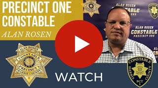 KTRK - 6/7/2016 - Constable Rosen warns the public about a dangerous robbery scam.