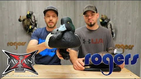 Avian-X Foam Filled Blue Bill Duck Decoys
