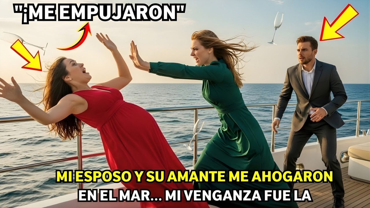 La Amante me empujó del Yate Estando Embarazada. Volv para comprar su empresa y meterlos a la cárcel