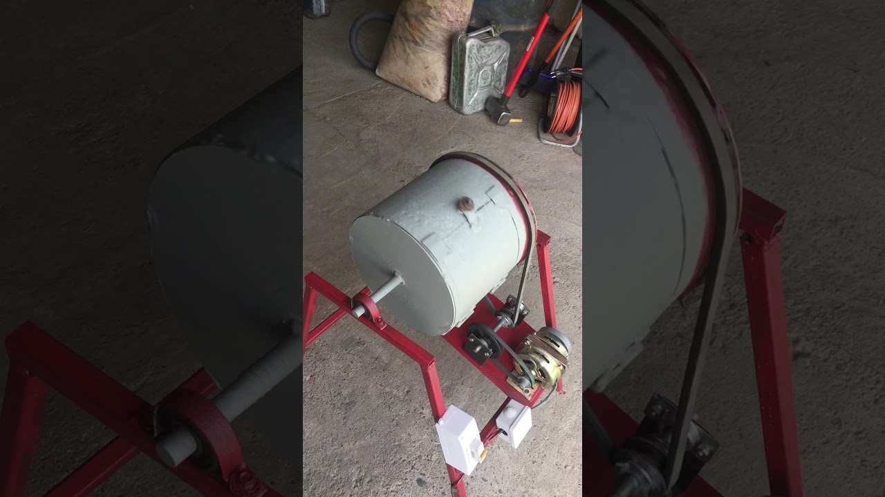 Дробокатка из огнетушителя своими руками чертежи с размерами