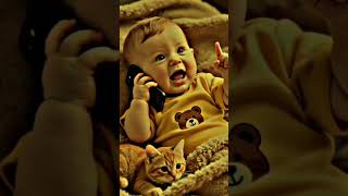 Cute Baby Papa Se Baat Karte Hue Trending Short L Love You