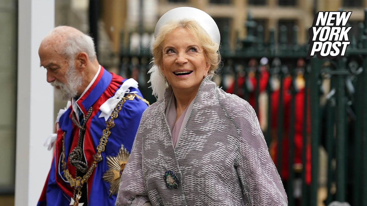 Princess Michael, 79, breaks both wrists after falling down stairs at