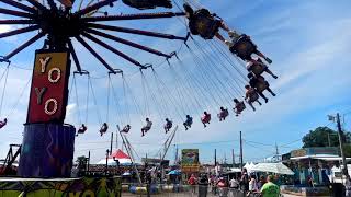 YoYo Ride / Ashtabula County Fair Ground rides & fun! 🐖🐂🐇🦢🐔🐴 (1)