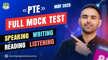PTE Full Mock Test | Real Exam Questions May 2025  | Answers and Timer | Language Academy PTE