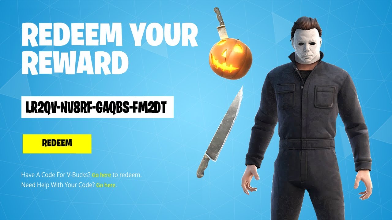 I GOT MICHAEL MYERS SKIN CODES IN FORTNITE! FULL TUTORIAL ON HOW TO GET