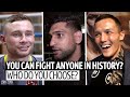 If you could go back in time to fight ANY boxer, who would it be? | Quickfire Questions