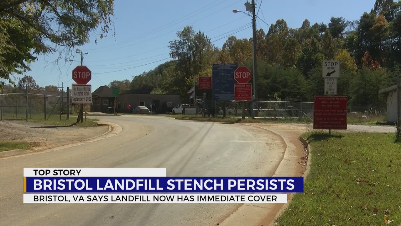 Post-closure, Bristol residents still suffer from landfill smell - YouTube
