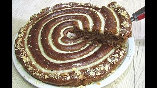 A New Take on the Spiral Cake: A Different Filling and Method in a Blender with Only One Egg, Sof... screenshot 4