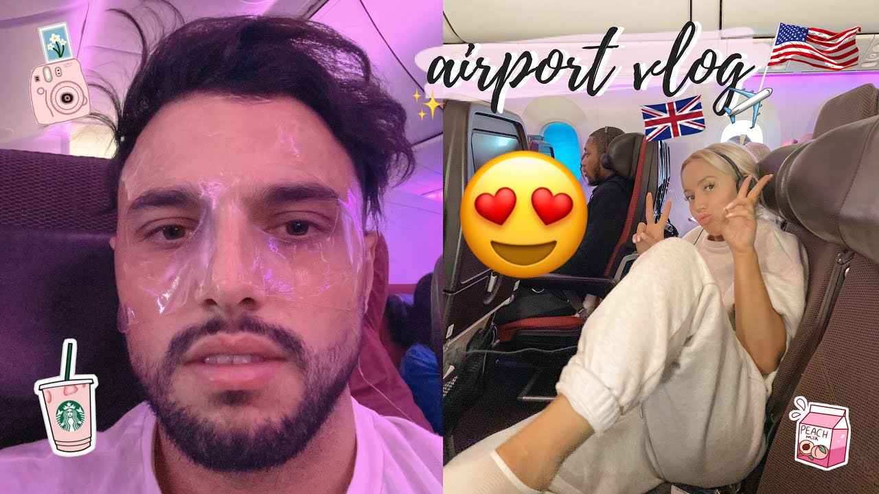 TRAVEL TO LA WITH US! AIRPORT VLOG