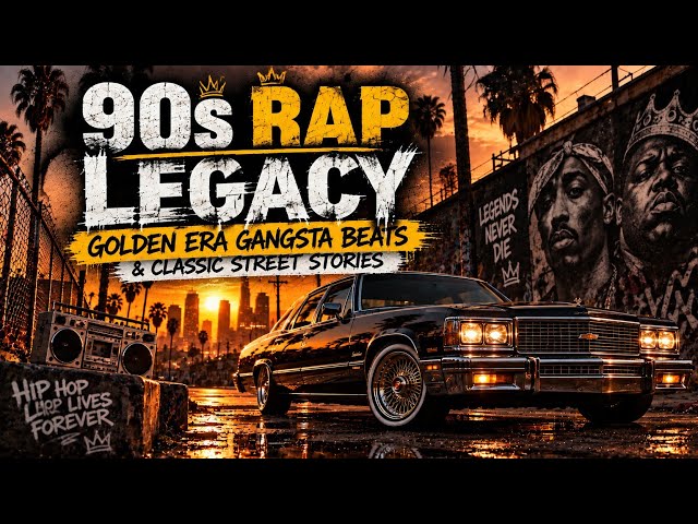 90s Rap Legacy | Golden Era Gangsta Beats & Classic Street Stories