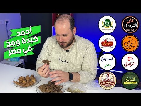 مين بيعمل أجمد كبدة ومخ في مصر جربت أشهر ٨ مطاعم