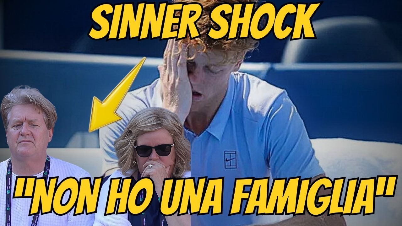 NON HO UNA FAMIGLIA! 💔 Le ultime dichiarazioni di Sinner sui suoi genitori