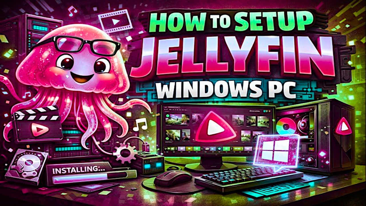 How To Setup Jellyfin Windows PC - YouTube
