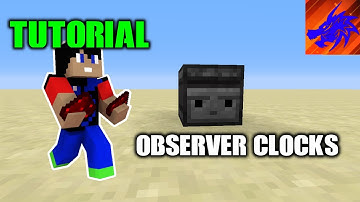 Make Redstone Clocks With Observer Blocks | Minecraft Tutorial