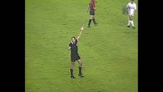 1989/1990 European Cup: Real Madrid 1-0 AC Milan (11/01/1989). Spanish Commentary.