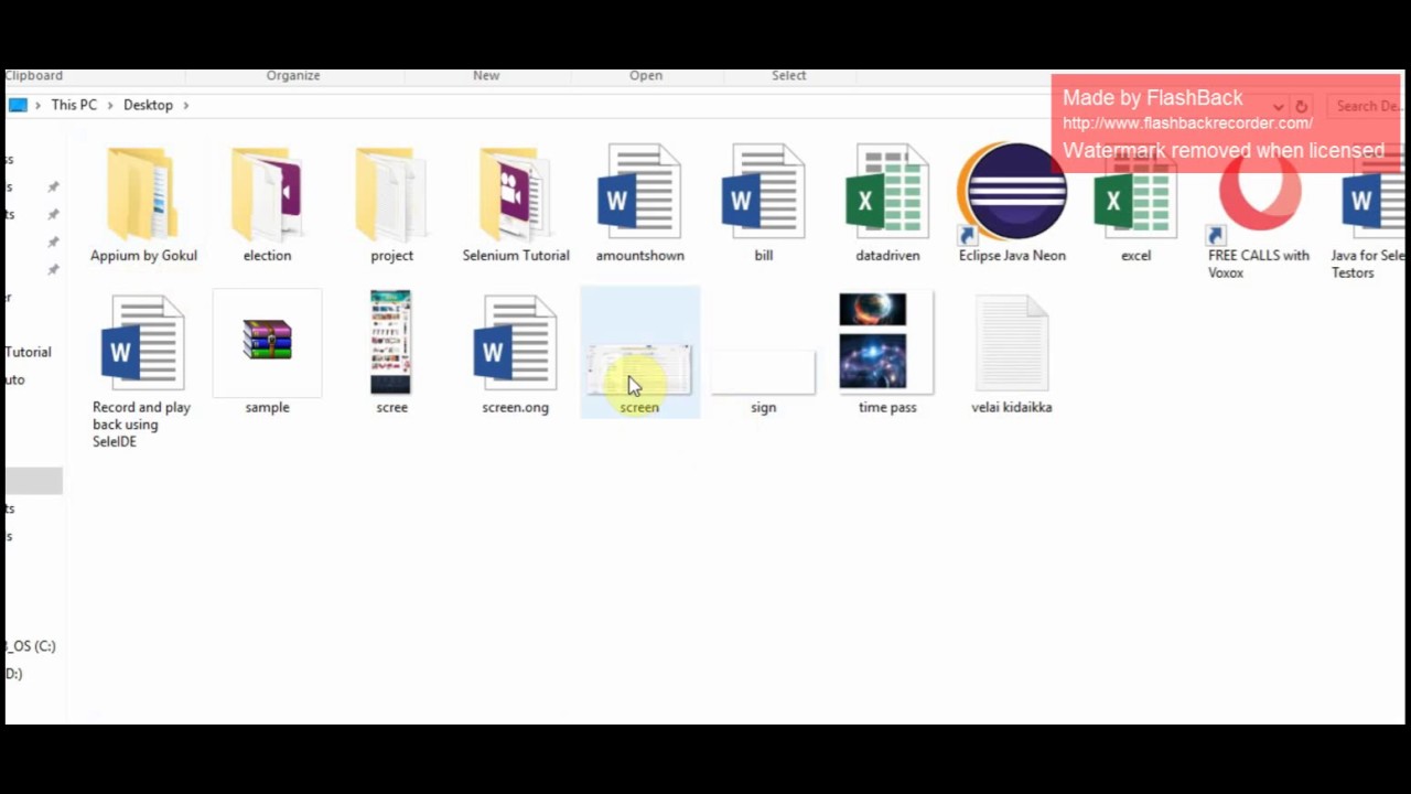 Selenium Tutorial- Capture screenshot - 5 - YouTube