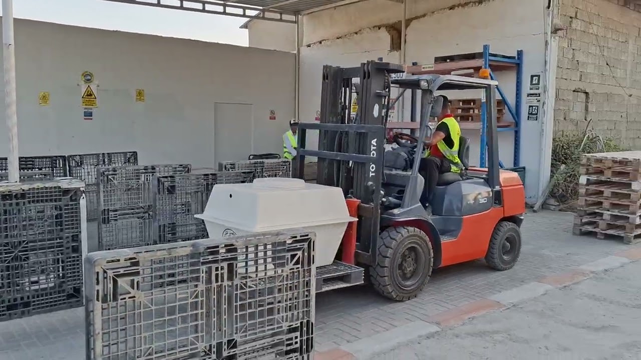 الإختبار والفحص العملي لسائق الرافعة الشوكية - Forklift Driver Test in Arabic