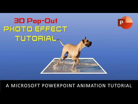 3D Pop-Out Photo Effect Animation in PowerPoint Tutorial