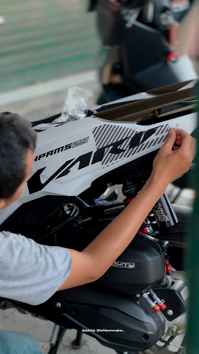 Striping Ganteng Vario 125 New 🔥 #stripingcustom #shorts