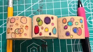 testing what medium will color cork the best