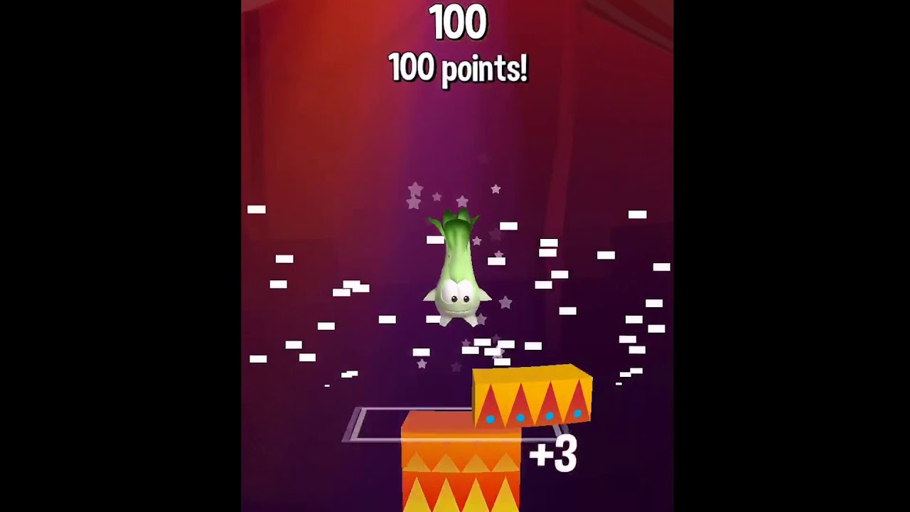 I Score 194 in Stack Jump Addictive climbing Endless Game Addictive