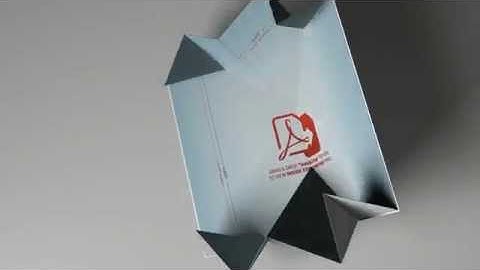 Large Exploding Page Direct Mail Piece