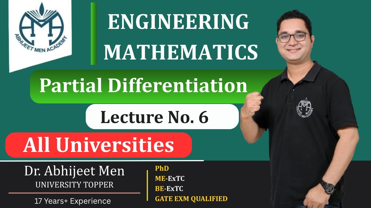 Partial Differentiation | More Problems | Engineering Mathematics ...