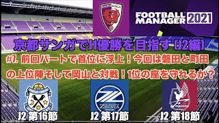 Fm21 京都サンガでj1優勝を目指す Part7 Football Manager 21 実況 Youtube