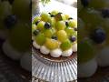 メロンほぼ一玉使った贅沢タルト🍈 #ケーキ作り #タルト #メロン