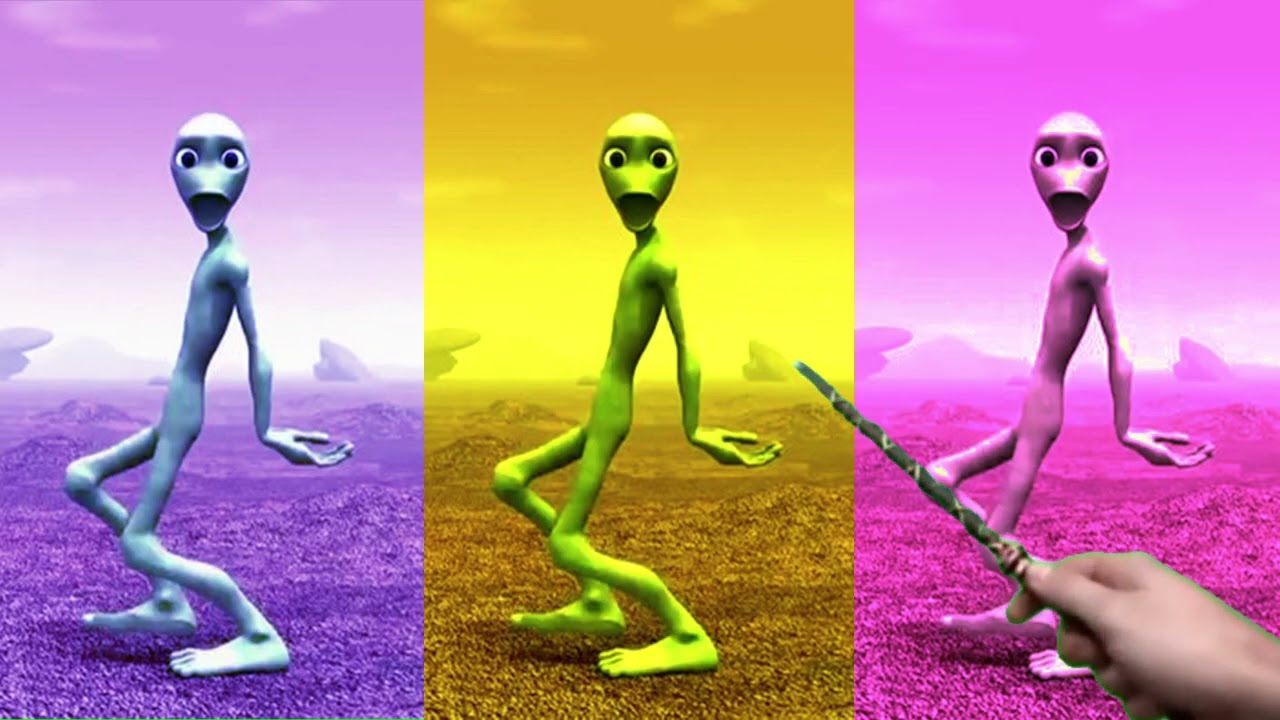 ALIEN DANCE 3 Colours - Coffin Dance 