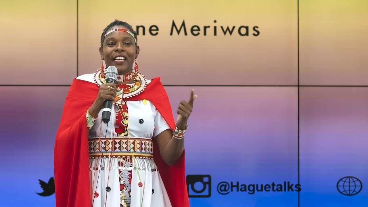 "Samburu girl improves the views of her community" Jane Meriwas | HagueTalks