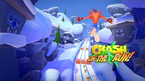 Trying new survival run map BEAR IT in Crash on the run