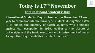 International Students' Day