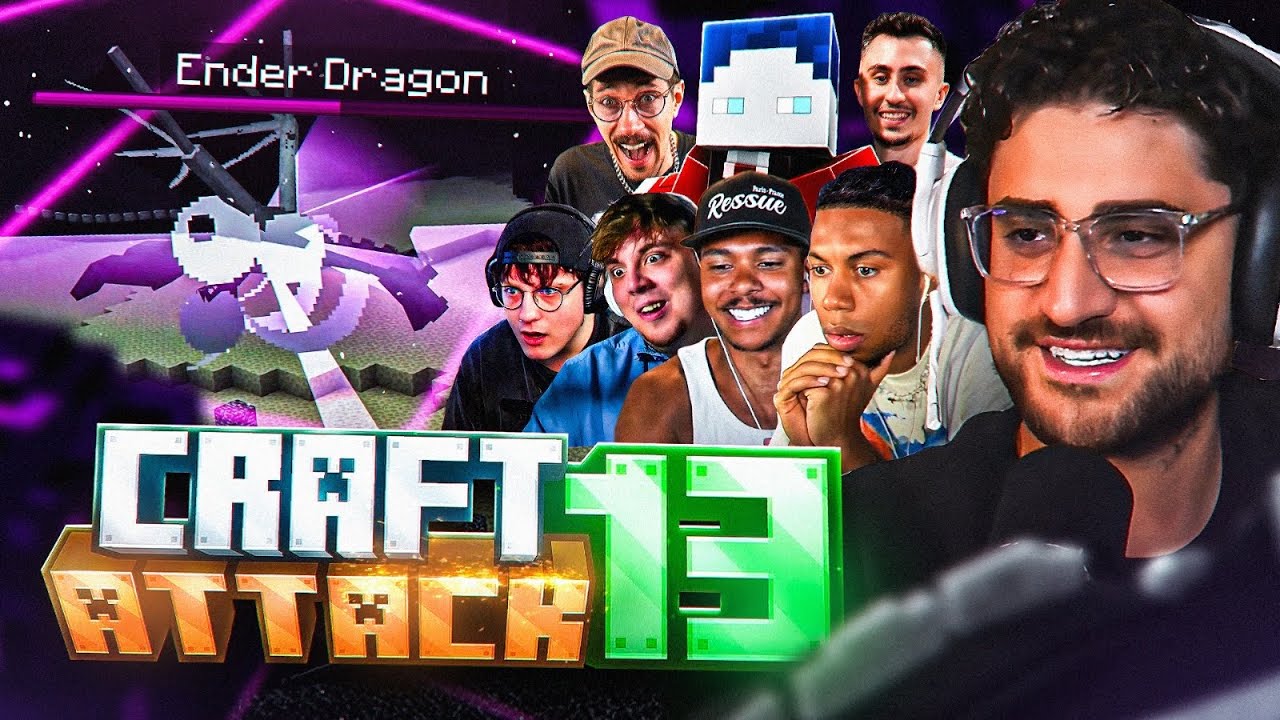 WER KRIEGT DAS ENDER EI👀 UNSER ERSTES MAL IM END🔥 CRAFT ATTACK 13 mit Hänno, Repaz, Kroko & CO.
