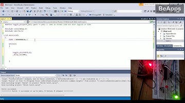 Atmel studio push button - Tutorial 2