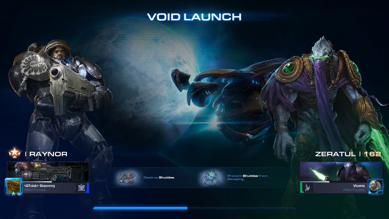 StarCraft 2 Co-Op Void Launch Raynor (10 RAX BIO) - YouTube