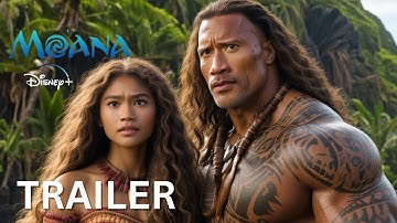 MOANA Live Action - Official Trailer (2025) | Dwayne Johnson, Zendaya