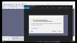 How to Fix Audacity Error Code 9999  ?