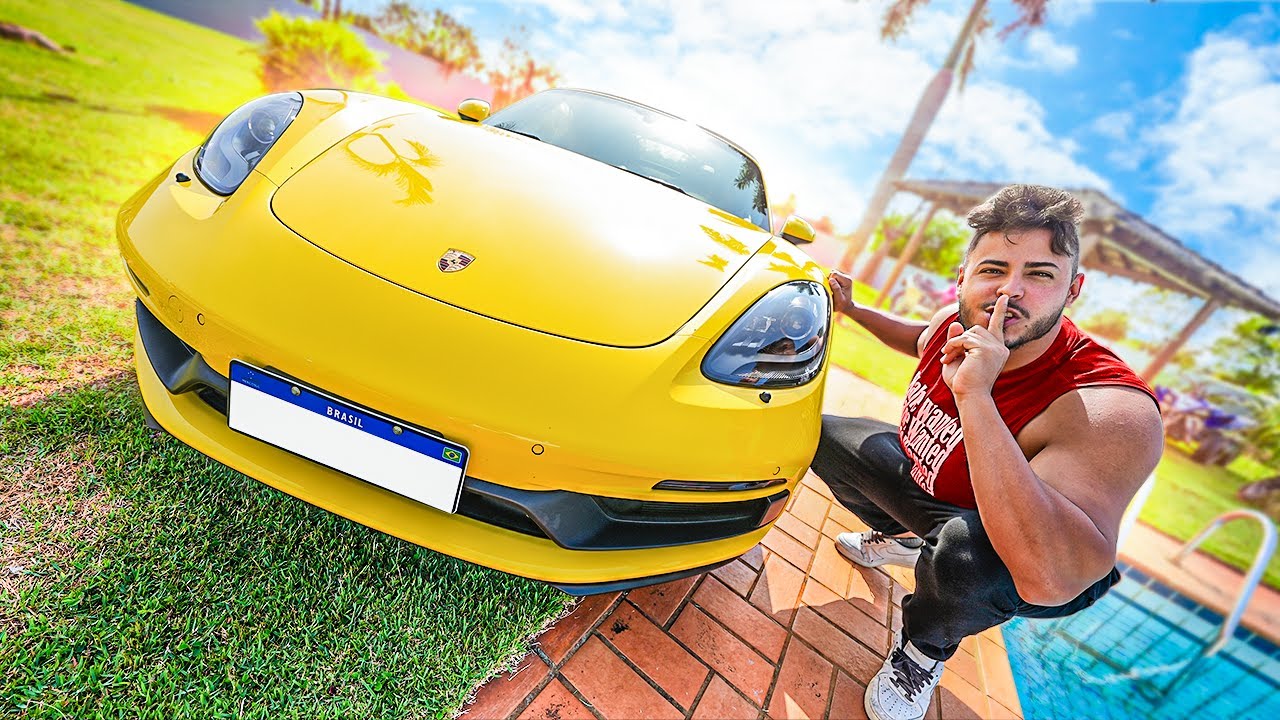 ROUBEI A PORSCHE DO JOÃO CAETANO COMO VINGANÇA !