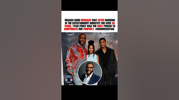 Meagan Good Says Tyler Perry Was the First to Pay Her Right in 30+ Years! 💯👏