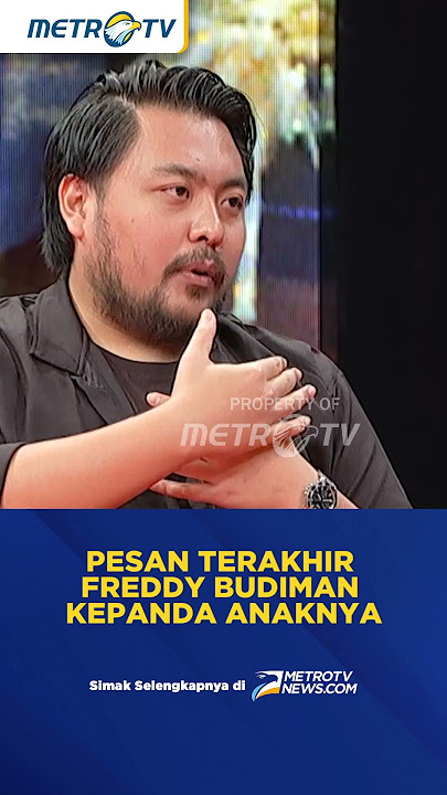 Pesan Terkhir Freddy Budiman Kepada Anaknya #shorts