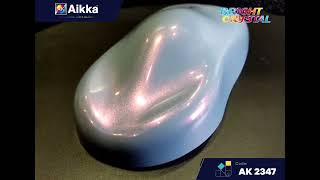 Aikka Paints AK2347 Bright Crystal Effect for Car Spray Painting. Colour Code : AK2347